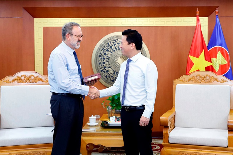 Việt Nam - Italy: Thúc đẩy mối quan hệ hợp tác trong lĩnh vực tài nguyên và môi trường ngày càng toàn diện
