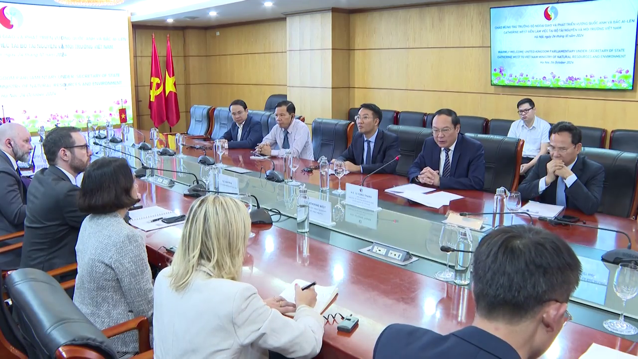 Ký kết Biên bản ghi nhớ giữa Việt Nam và Vương quốc Anh về môi trường và khí hậu: Cột mốc quan trọng trong hợp tác song phương