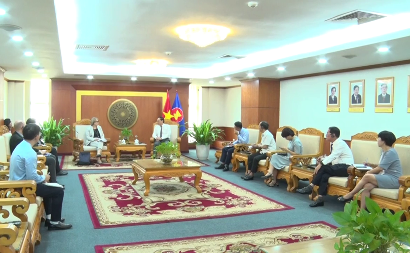 Việt Nam và GIZ đẩy mạnh hợp tác ứng phó biến đổi khí hậu và quản lý rác thải đô thị