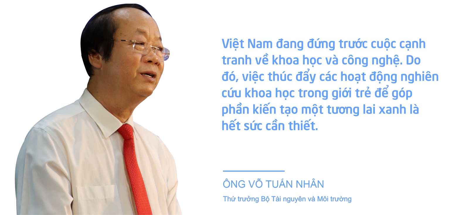 Vai trò của các Nhà khoa học trẻ trong chuyển đổi số và công nghệ số lĩnh vực tài nguyên và môi trường phục vụ phát triển bền vững