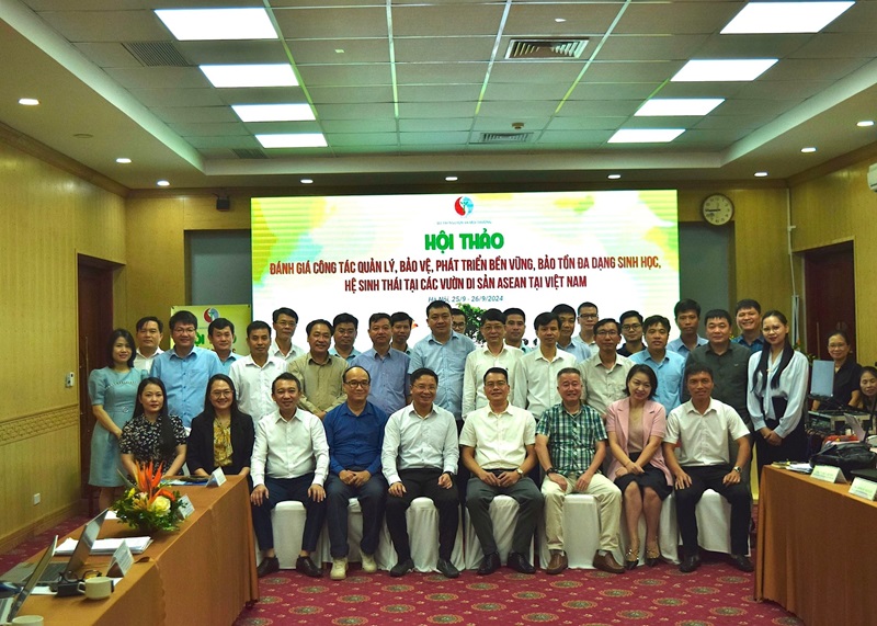 Hợp tác các Vườn di sản ASEAN Việt Nam để nâng cao hiệu quả bảo tồn thiên nhiên