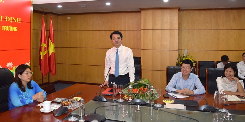 Điều động, bổ nhiệm ông Phạm Tân Tuyến giữ chức Vụ trưởng Vụ Tổ chức cán bộ, Bộ TN&MT