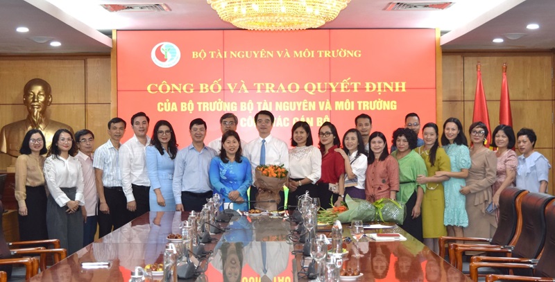 Điều động, bổ nhiệm ông Phạm Tân Tuyến giữ chức Vụ trưởng Vụ Tổ chức cán bộ, Bộ TN&MT