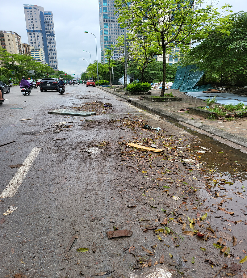Yên Hòa - Cầu Giấy:  Cần xử lý nghiêm hành vi đổ trộm phế thải xây dựng