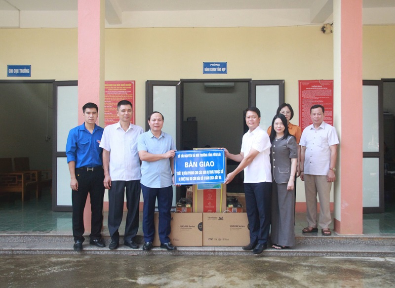 Các TTHC của ngành TN&MT Yên Bái sẽ không bị gián đoạn sau lũ lụt