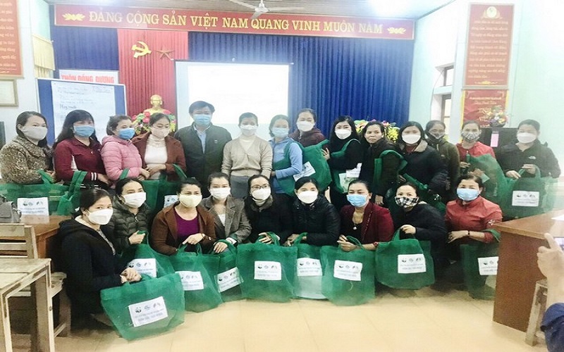 Mô hình “Thu gom rác từ biển vào bờ” tại xã Bảo Ninh, Đồng Hới, Quảng Bình