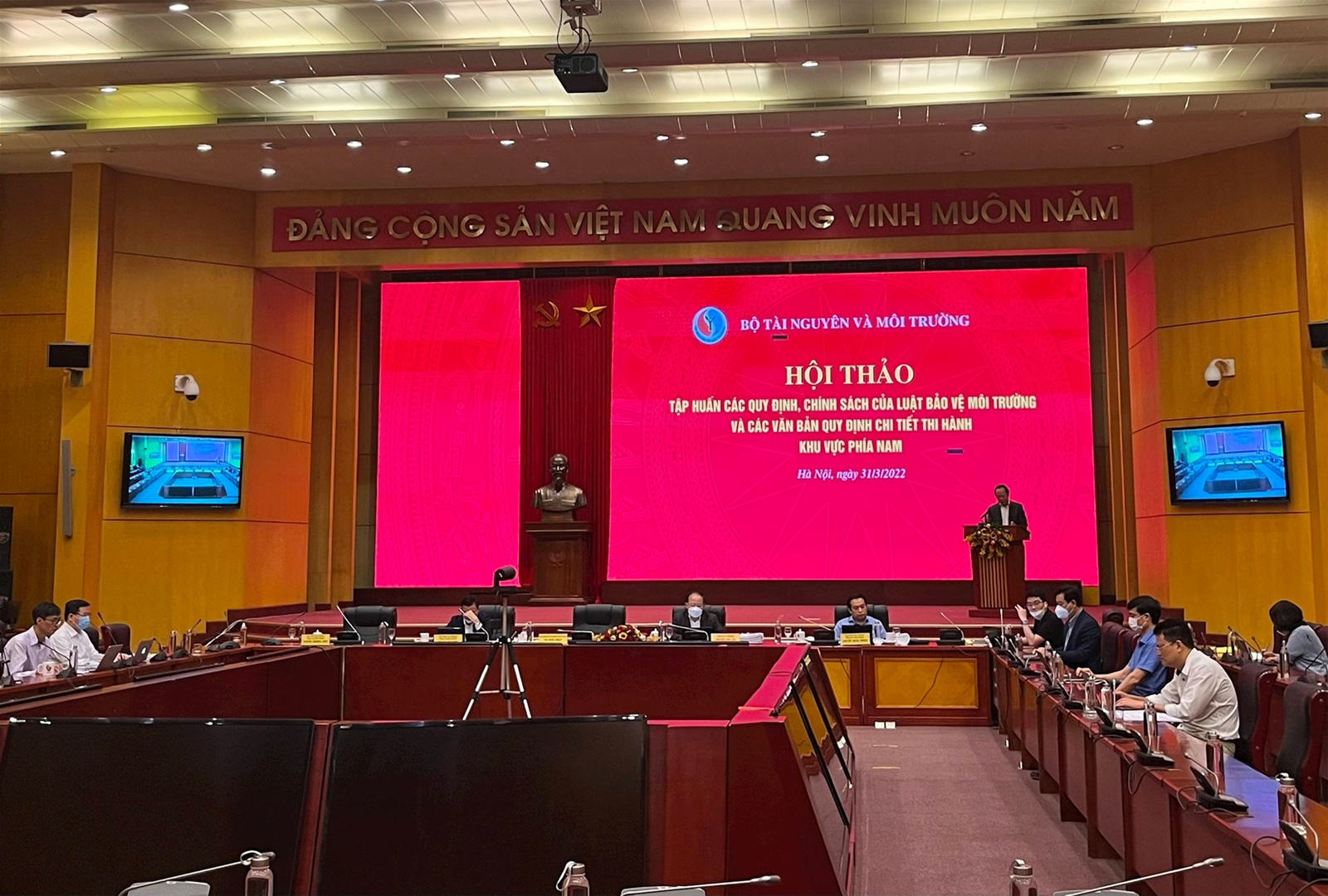 Bộ TN&MT tập huấn các quy định, chính sách của Luật BVMT cho các tỉnh, thành phía Nam
