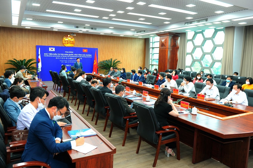 Tọa đàm xúc tiến đầu tư FDI Hàn Quốc vào tỉnh Hải Dương