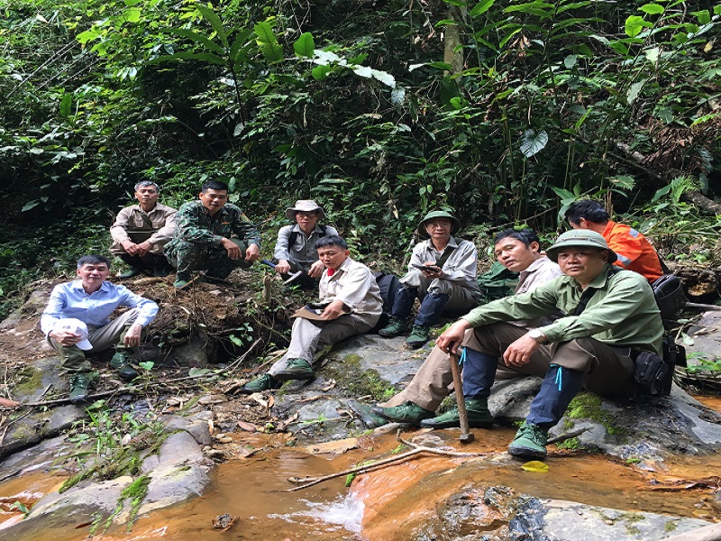 Liên đoàn Bản đồ Địa chất miền Bắc: Phát hiện khoáng sản Piemontite trong đới khâu Sông Mã thuộc khu vực Mường Sai, Sông Mã, Sơn La