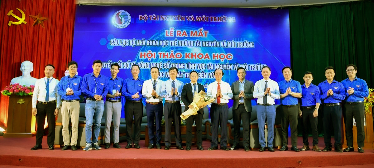 Vai trò của các Nhà khoa học trẻ trong chuyển đổi số và công nghệ số lĩnh vực tài nguyên và môi trường phục vụ phát triển bền vững