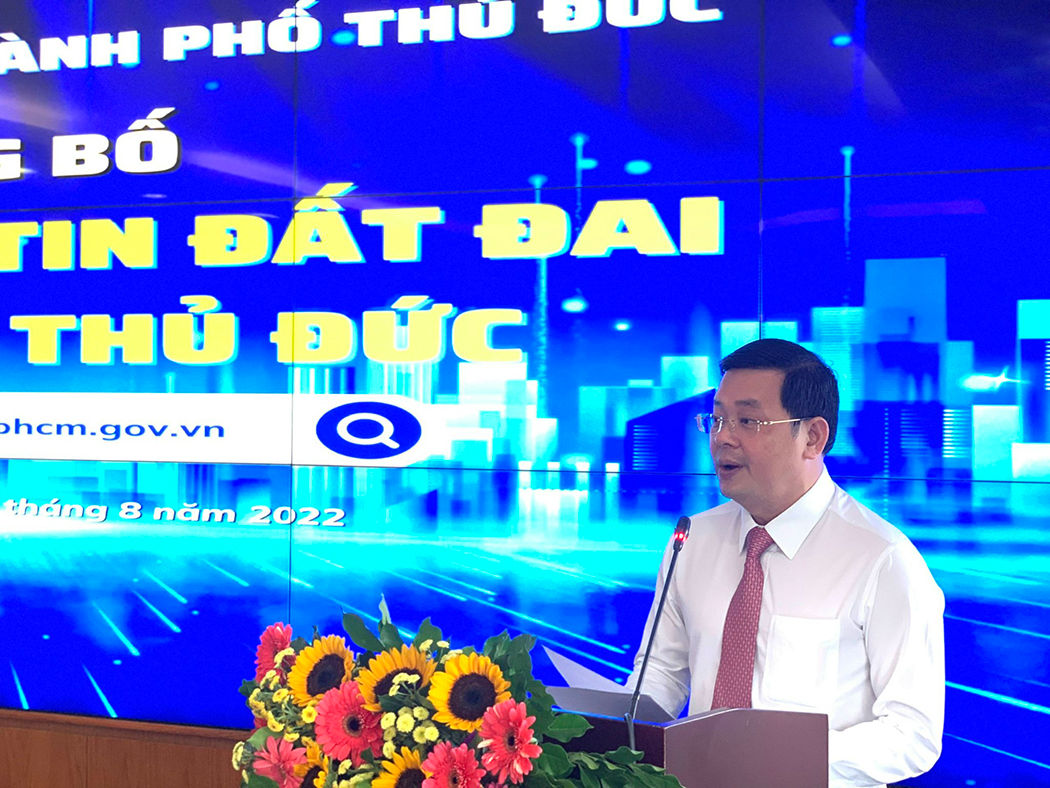 TP.HCM: Ra mắt Trang thông tin đất đai TP. Thủ Đức