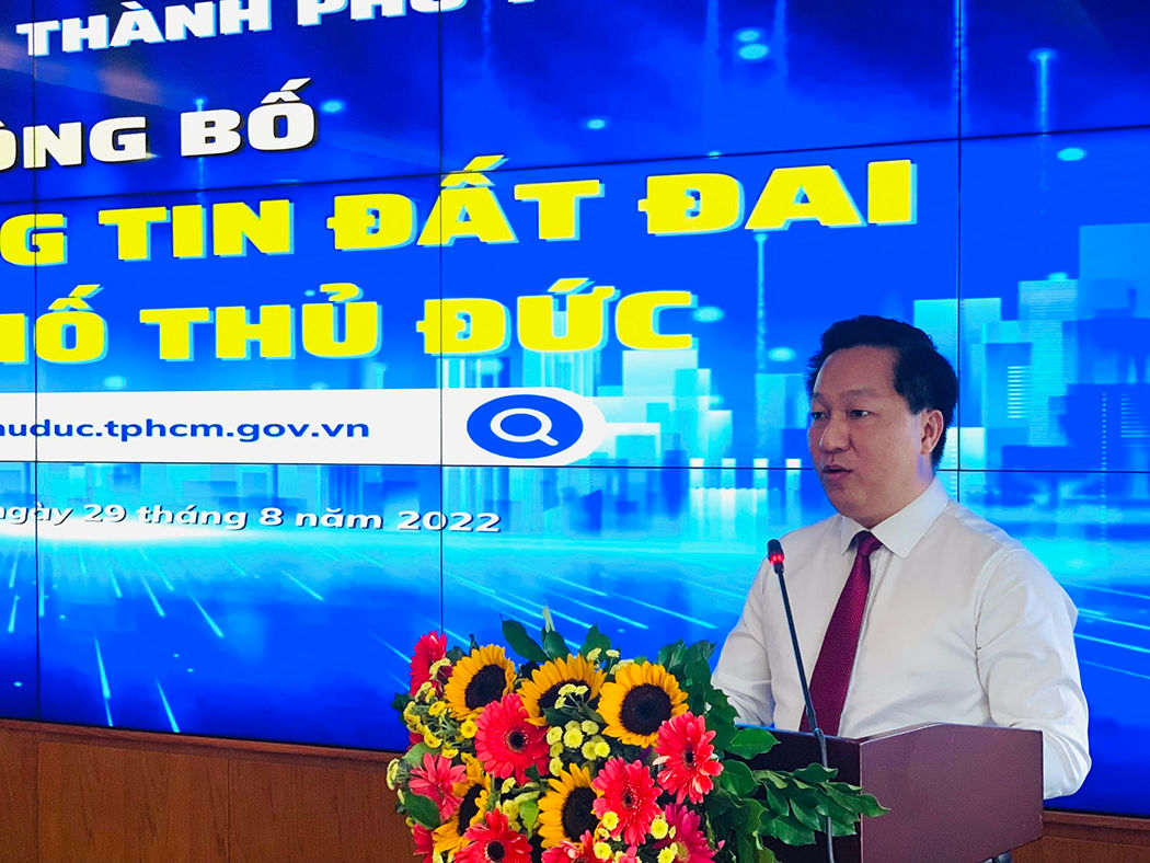 TP.HCM: Ra mắt Trang thông tin đất đai TP. Thủ Đức