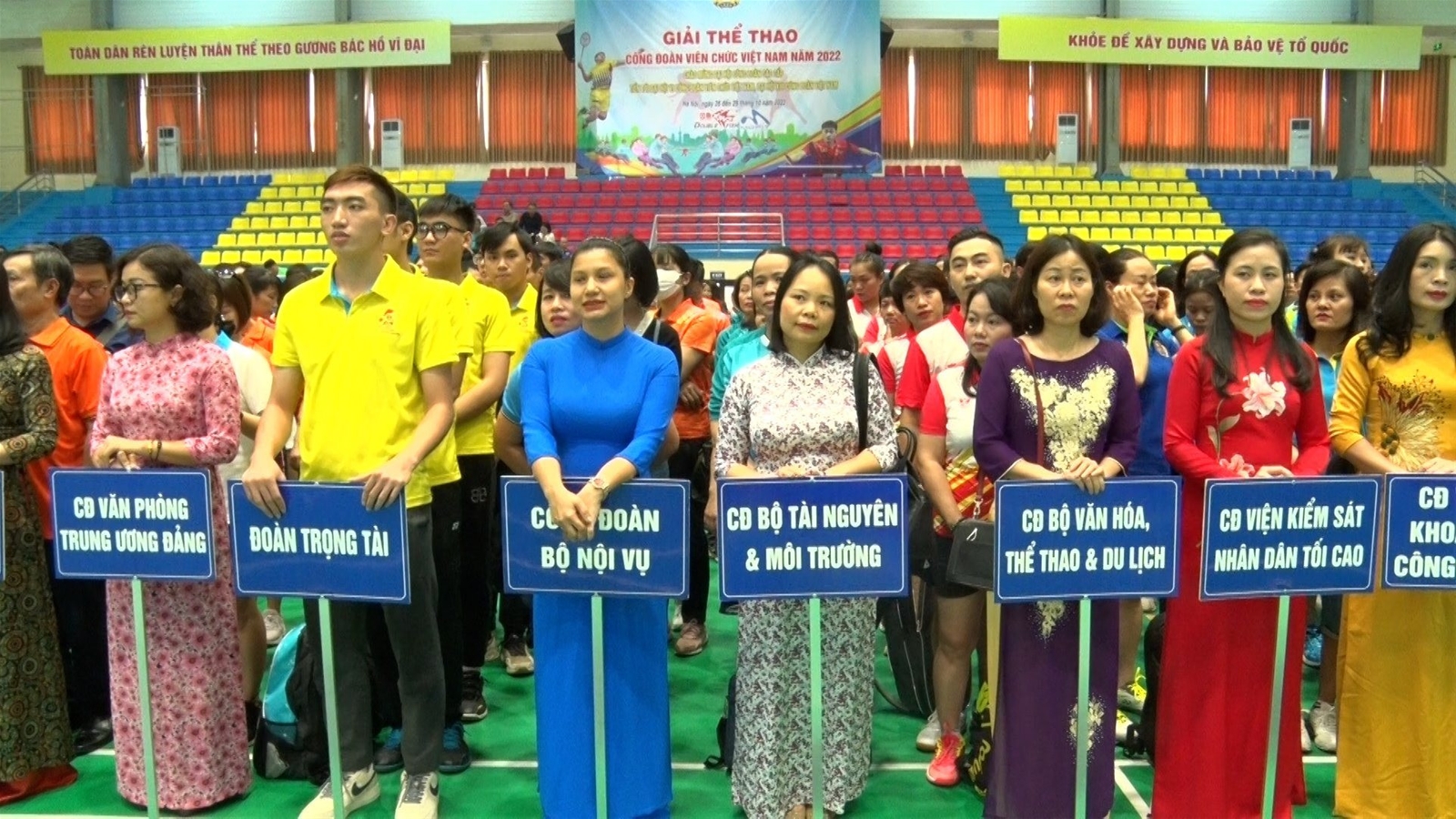 Công đoàn Bộ TN&MT giành giải Nhất toàn đoàn Giải thể thao Công đoàn Viên chức Việt Nam năm 2022
