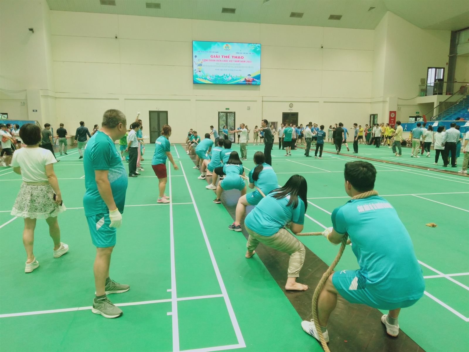 Công đoàn Bộ TN&MT giành giải Nhất toàn đoàn Giải thể thao Công đoàn Viên chức Việt Nam năm 2022