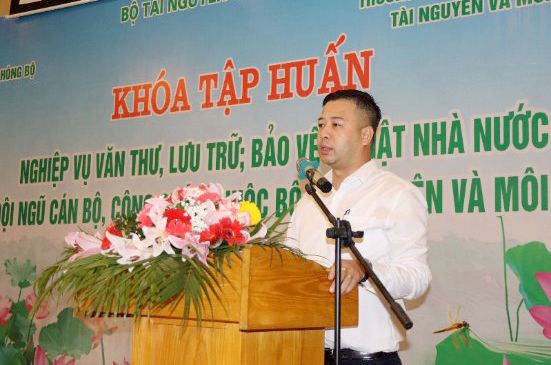 Tổ chức tập huấn nghiệp vụ văn thư, lưu trữ; bảo vệ bí mật nhà nước cho cán bộ, công chức