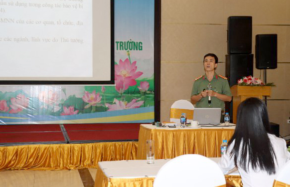Tổ chức tập huấn nghiệp vụ văn thư, lưu trữ; bảo vệ bí mật nhà nước cho cán bộ, công chức