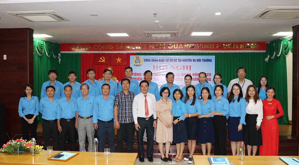 Công đoàn Khối Bộ TN&MT phát động phong trào thi đua năm 2023