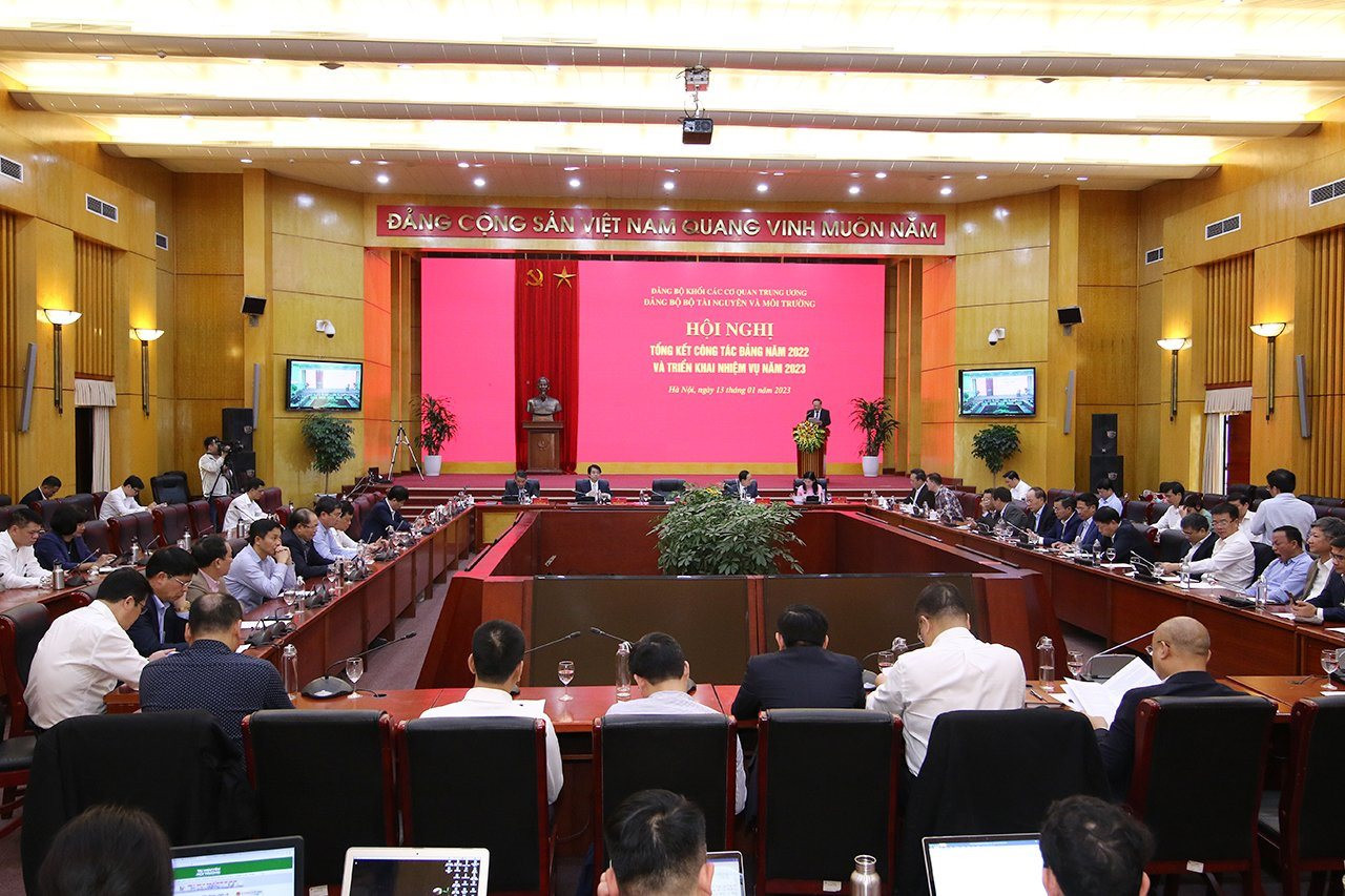 Đảng bộ Bộ TN&MT triển khai nhiệm vụ năm 2023