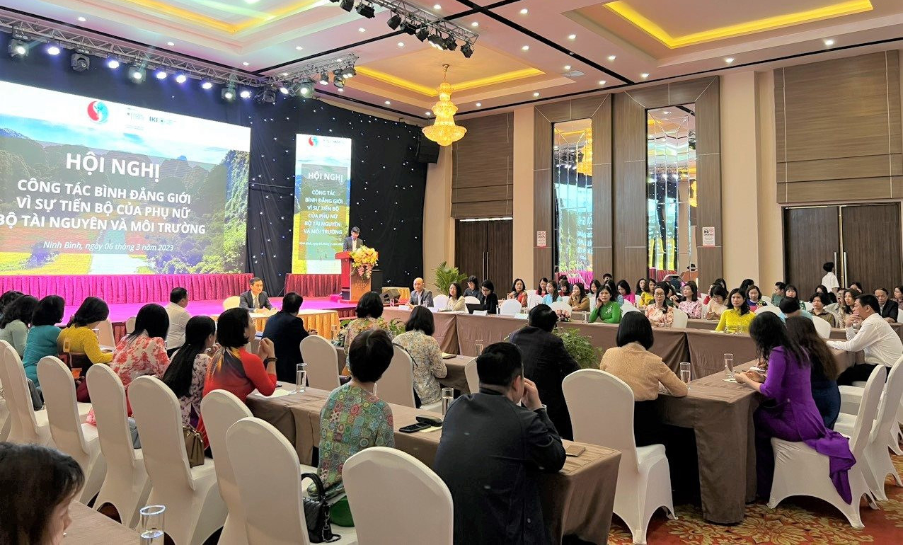 Bộ TN&MT: Thúc đẩy bình đẳng giới, vì sự tiến bộ của phụ nữ