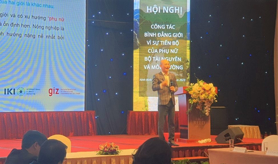 Bộ TN&MT: Thúc đẩy bình đẳng giới, vì sự tiến bộ của phụ nữ