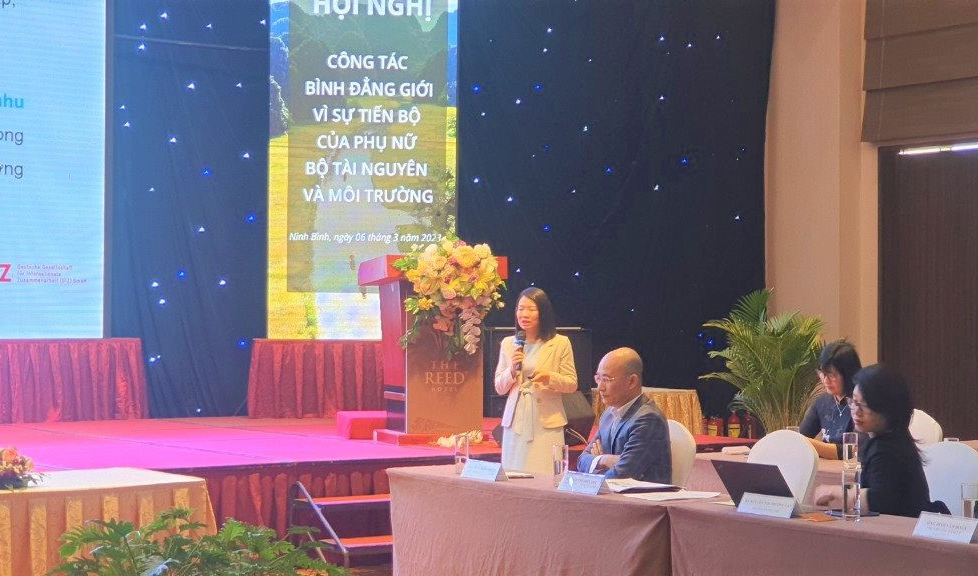 Bộ TN&MT: Thúc đẩy bình đẳng giới, vì sự tiến bộ của phụ nữ