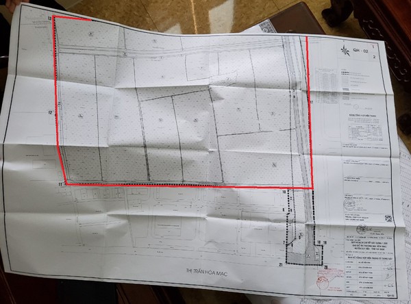 Người dân khiếu nại vì đất bị đưa vào quy hoạch đô thị ở Hà Nam với nhiều bất thường