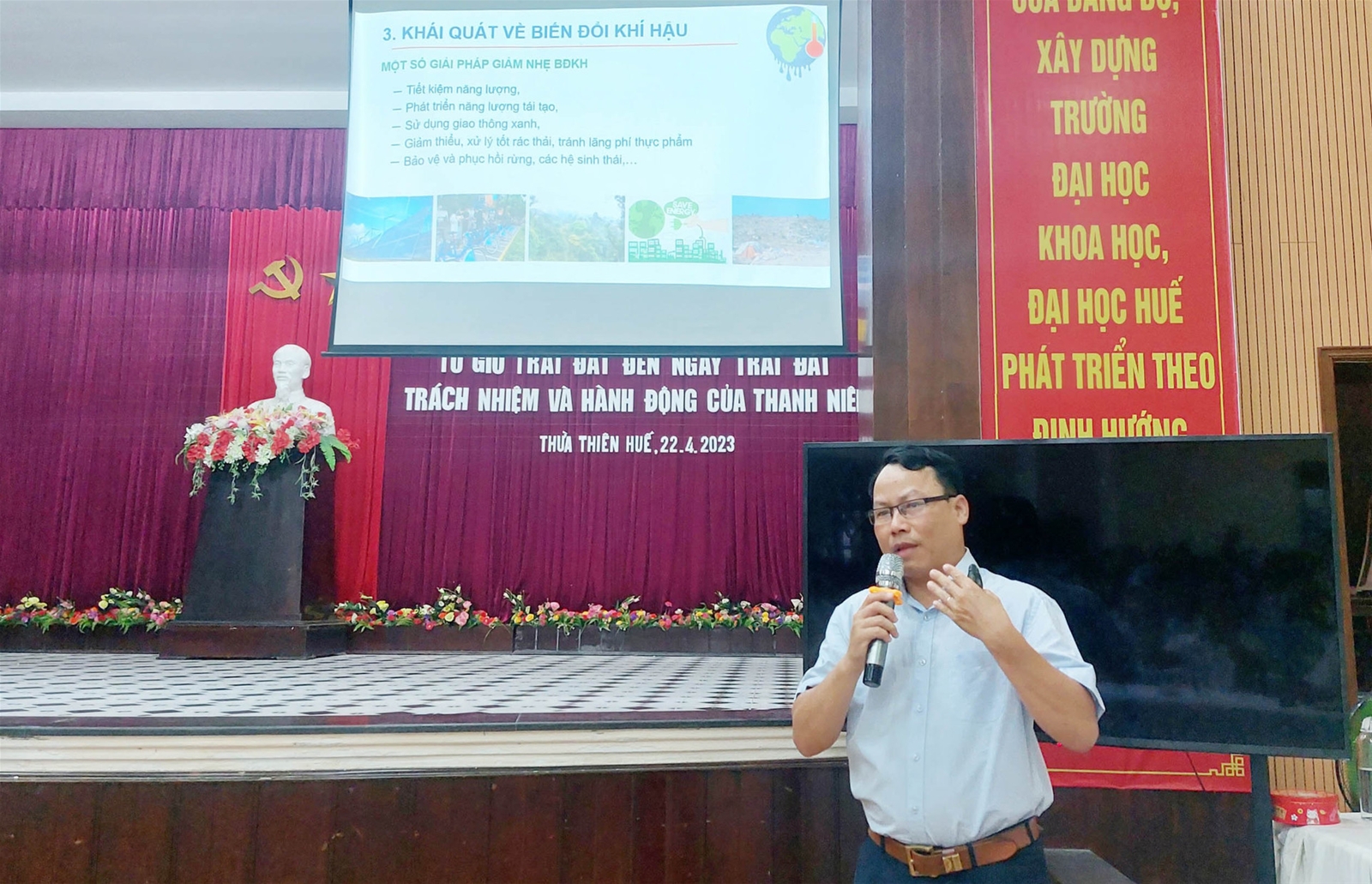 Nâng cao nhận thức của thế hệ trẻ về Ngày Trái đất