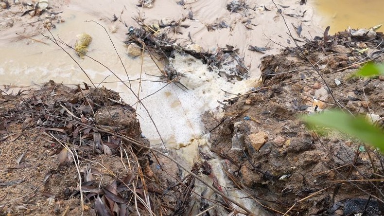 Công ty TNHH KBec Vina lại có biểu hiện xả trộm nước thải ra môi trường