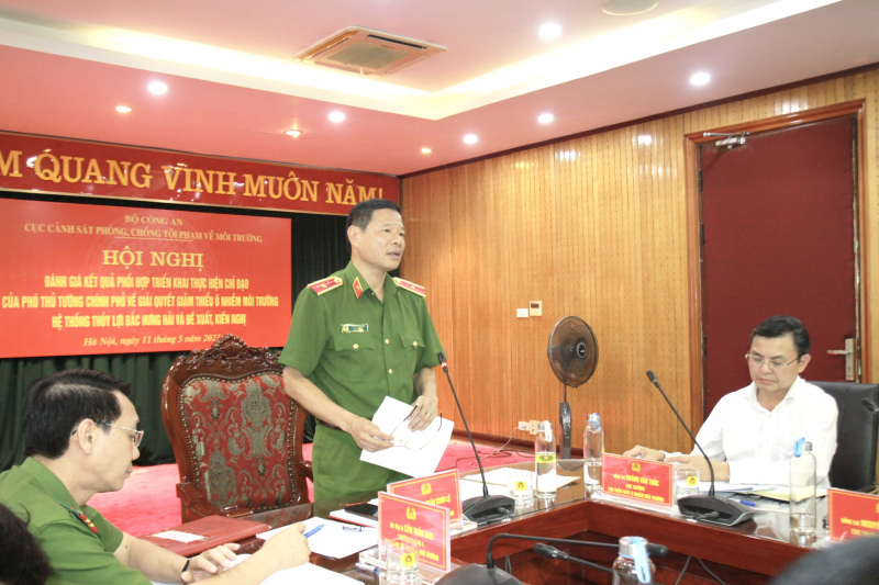 Phối hợp giải quyết giảm thiểu ô nhiễm môi trường hệ thống thủy lợi Bắc Hưng Hải