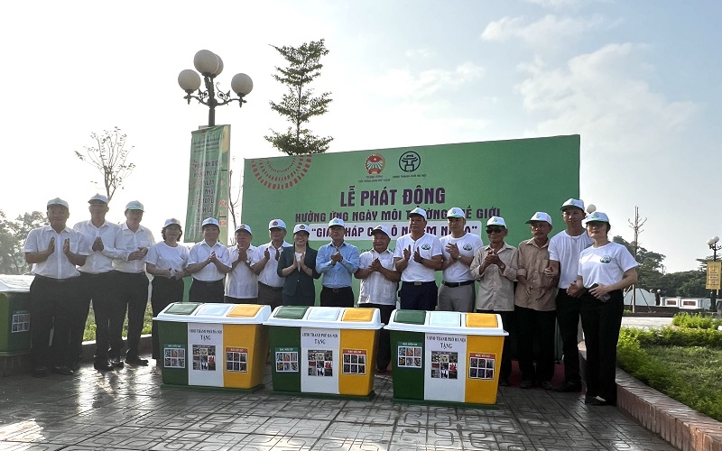 Trung ương Hội Nông dân Việt Nam phối hợp với  UBND TP. Hà Nội phát động hưởng ứng Ngày Môi trường Thế giới năm 2023