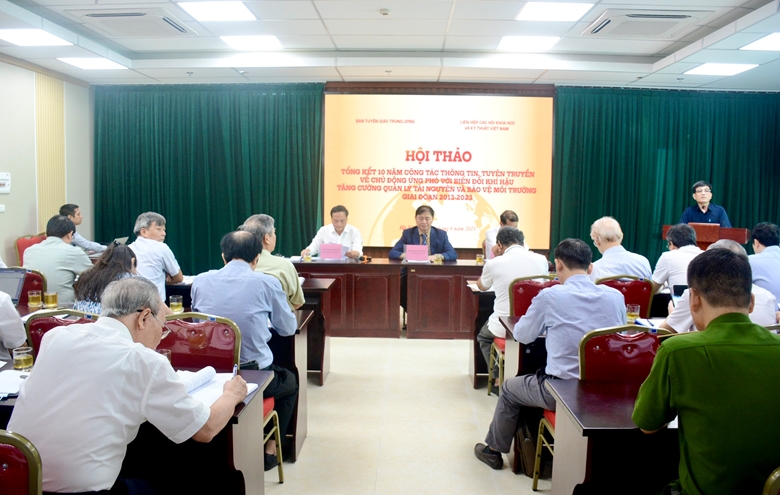 Đổi mới nội dung, phương thức tuyên truyền trong ứng phó biến đổi khí hậu