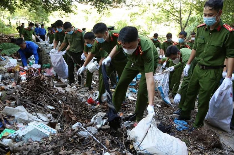 Tuổi trẻ Công an quận Hà Đông phát huy tinh thần xung kích, tình nguyện hè năm 2023