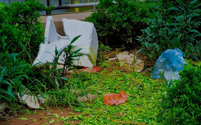 Chợ tự phát gây ô nhiễm môi trường giữa lòng Hà Nội