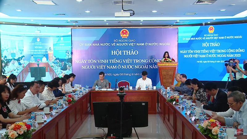 Tôn vinh giá trị văn hóa của Tiếng Việt trong cộng đồng người Việt Nam ở nước ngoài
