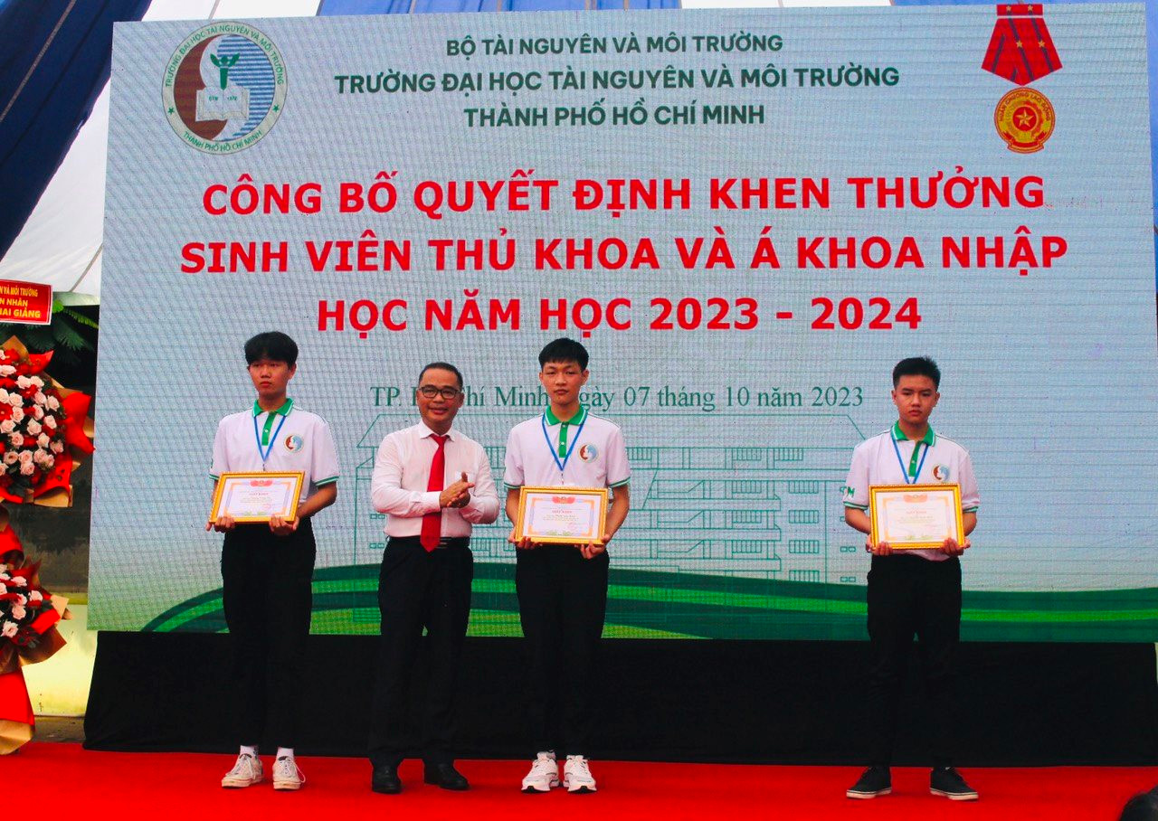 Trường Đại học TN&MT TP.HCM: Khai giảng năm học 2023-2024