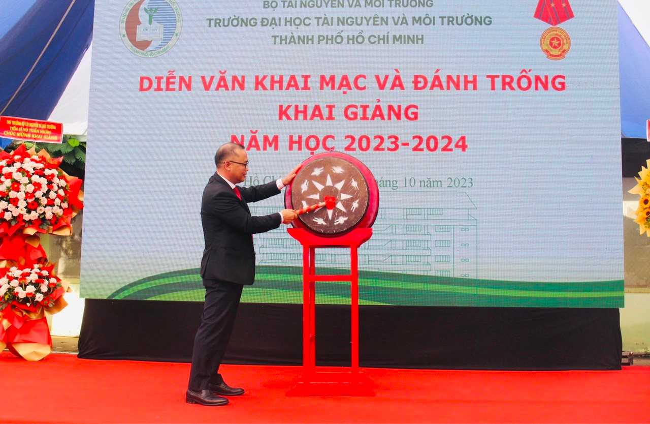 Trường Đại học TN&MT TP.HCM: Khai giảng năm học 2023-2024