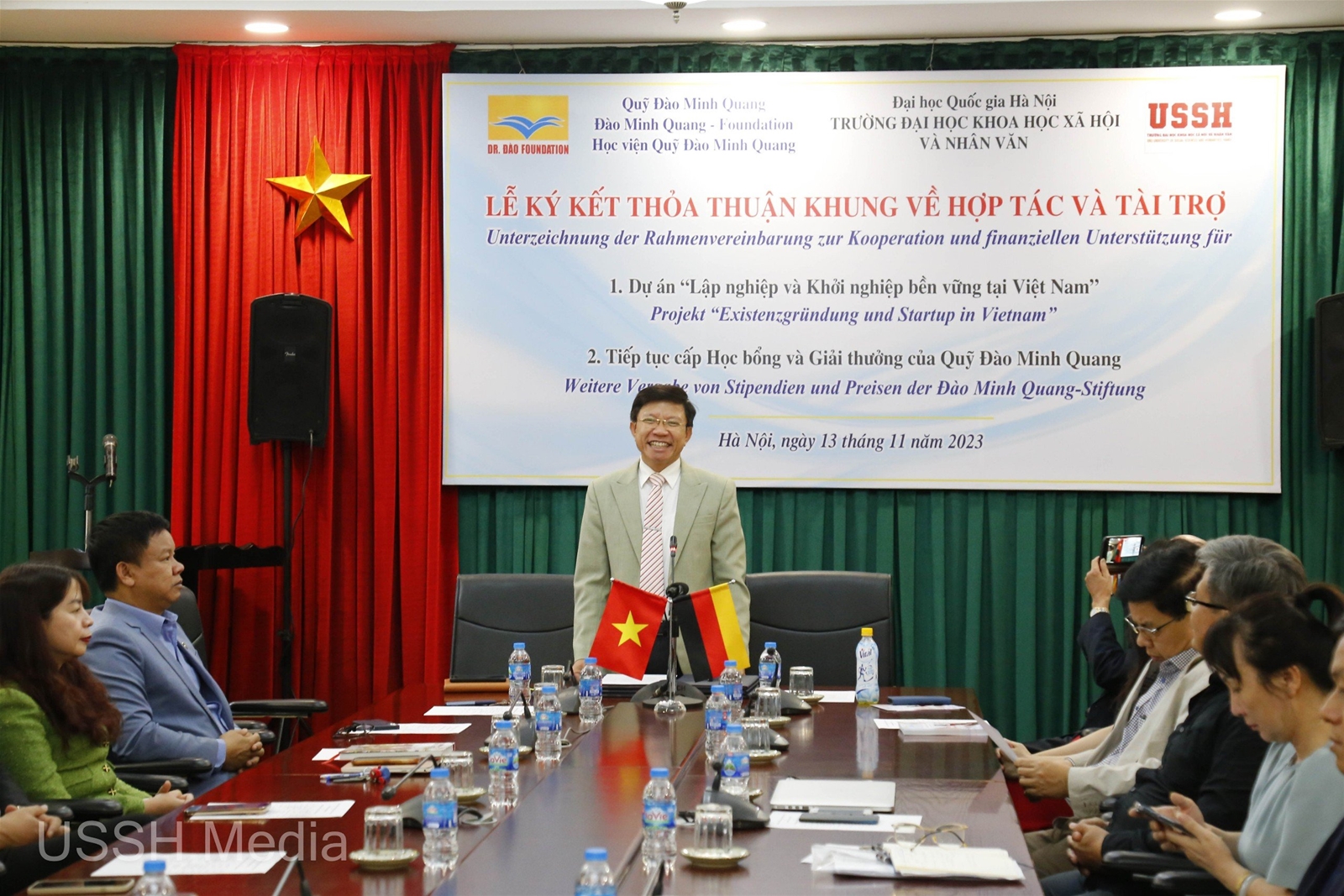 Trường ĐH Khoa học Xã hội và Nhân văn - ĐH Quốc gia Hà Nội hợp tác triển khai “Lập nghiệp và Khởi nghiệp bền vững tại Việt Nam”