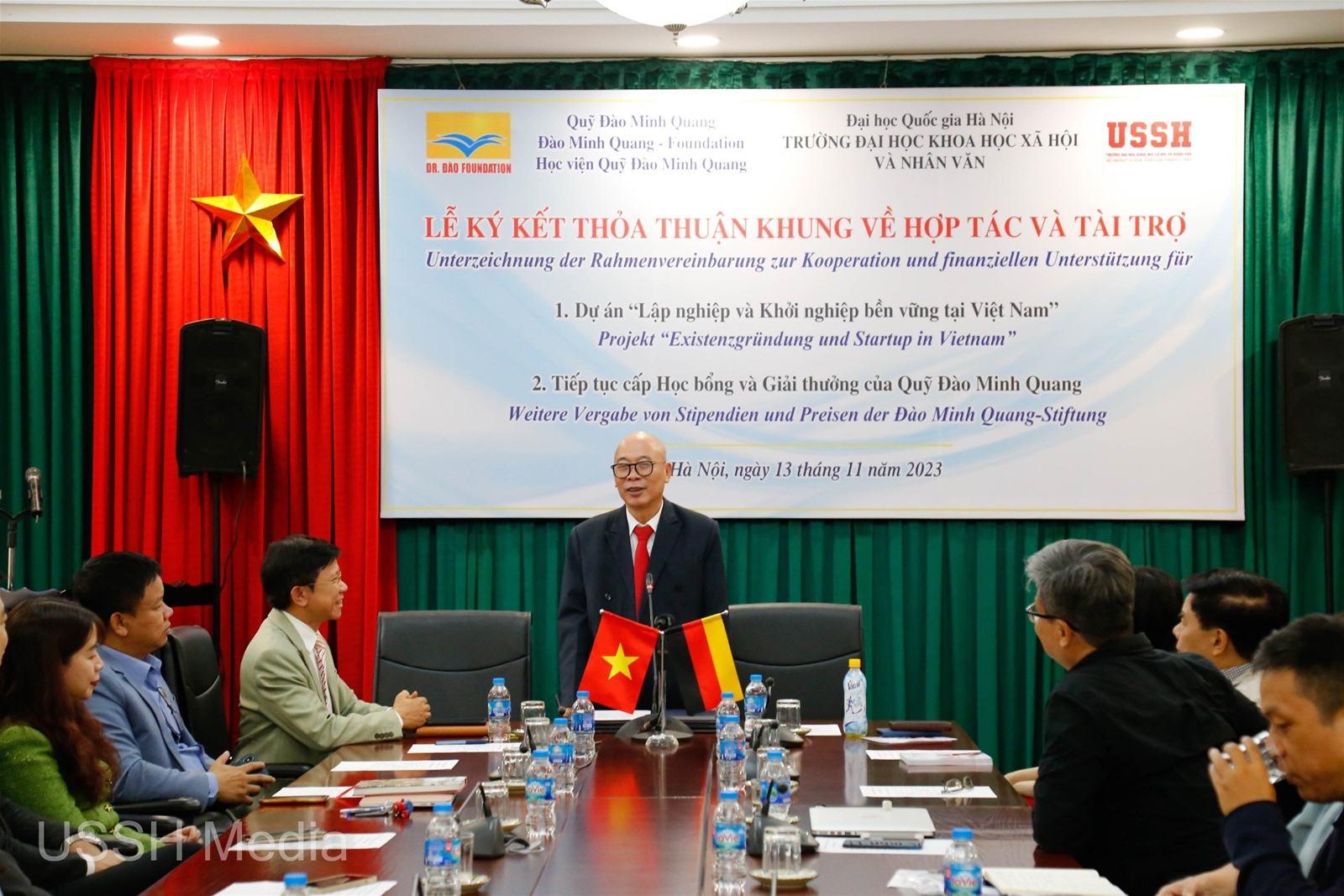 Trường ĐH Khoa học Xã hội và Nhân văn - ĐH Quốc gia Hà Nội hợp tác triển khai “Lập nghiệp và Khởi nghiệp bền vững tại Việt Nam”
