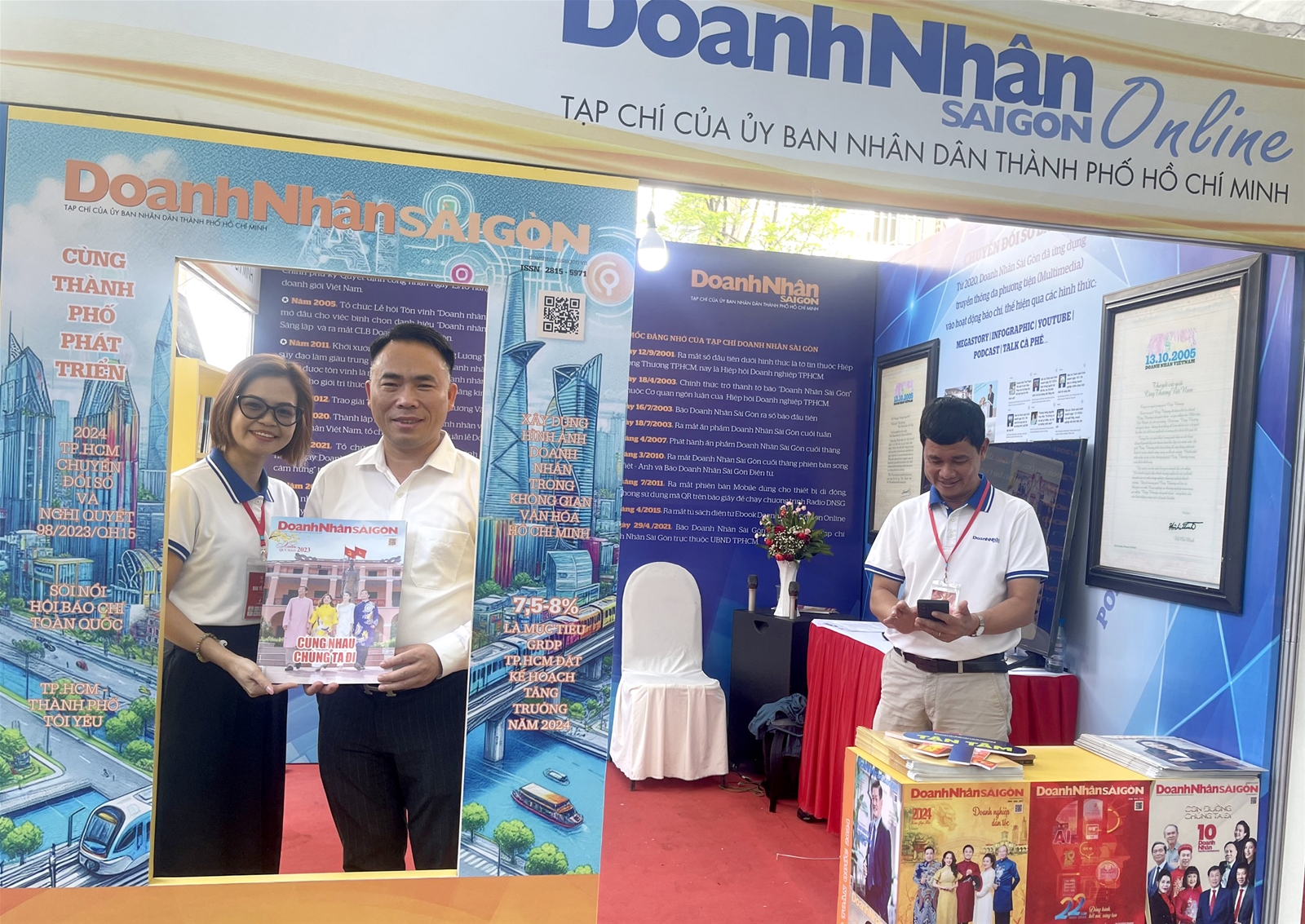 Hội báo toàn quốc 2024 tôn vinh lao động sáng tạo của người làm báo