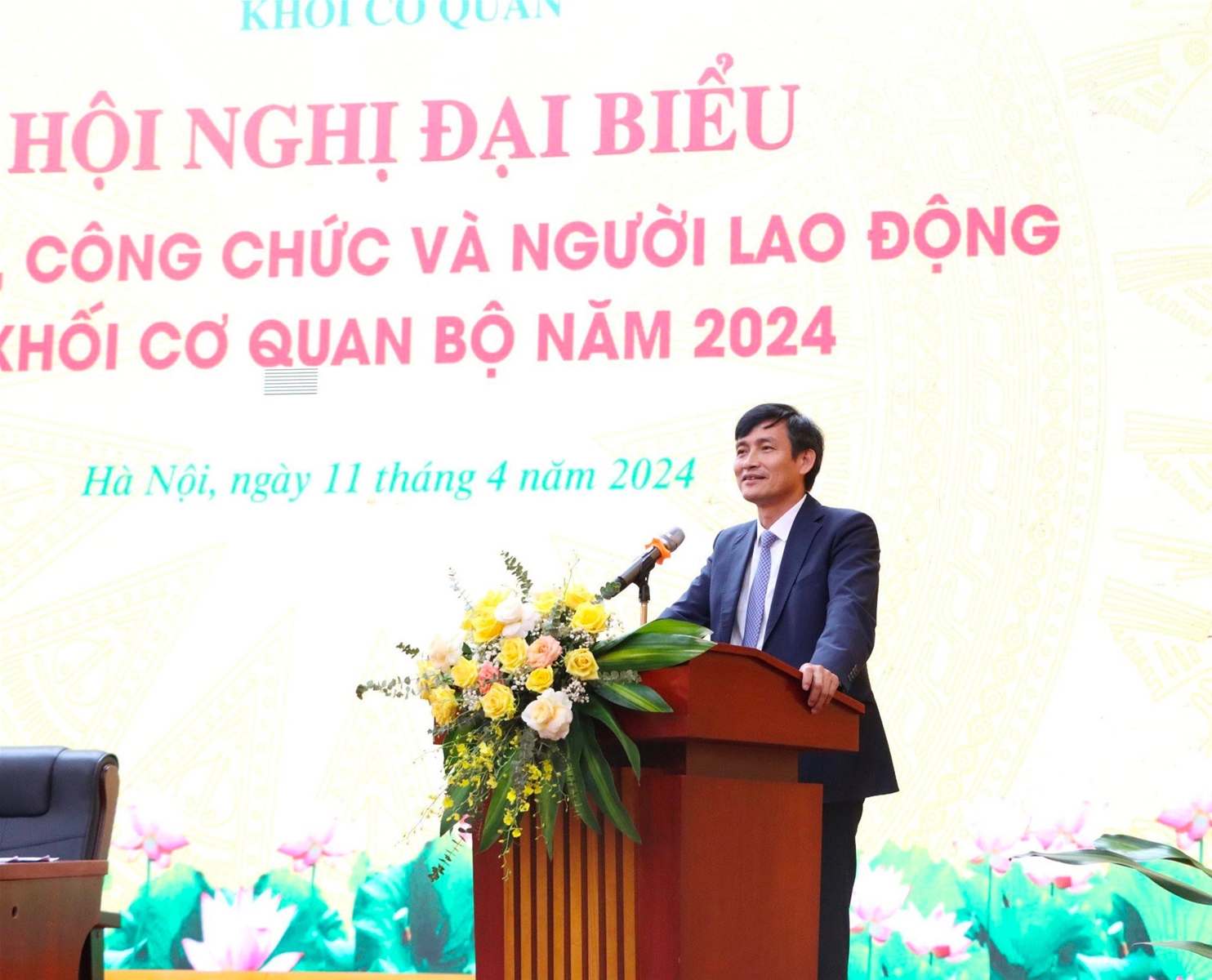 Khối cơ quan Bộ TN&MT tổ chức Hội nghị cán bộ, công chức, người lao động năm 2024