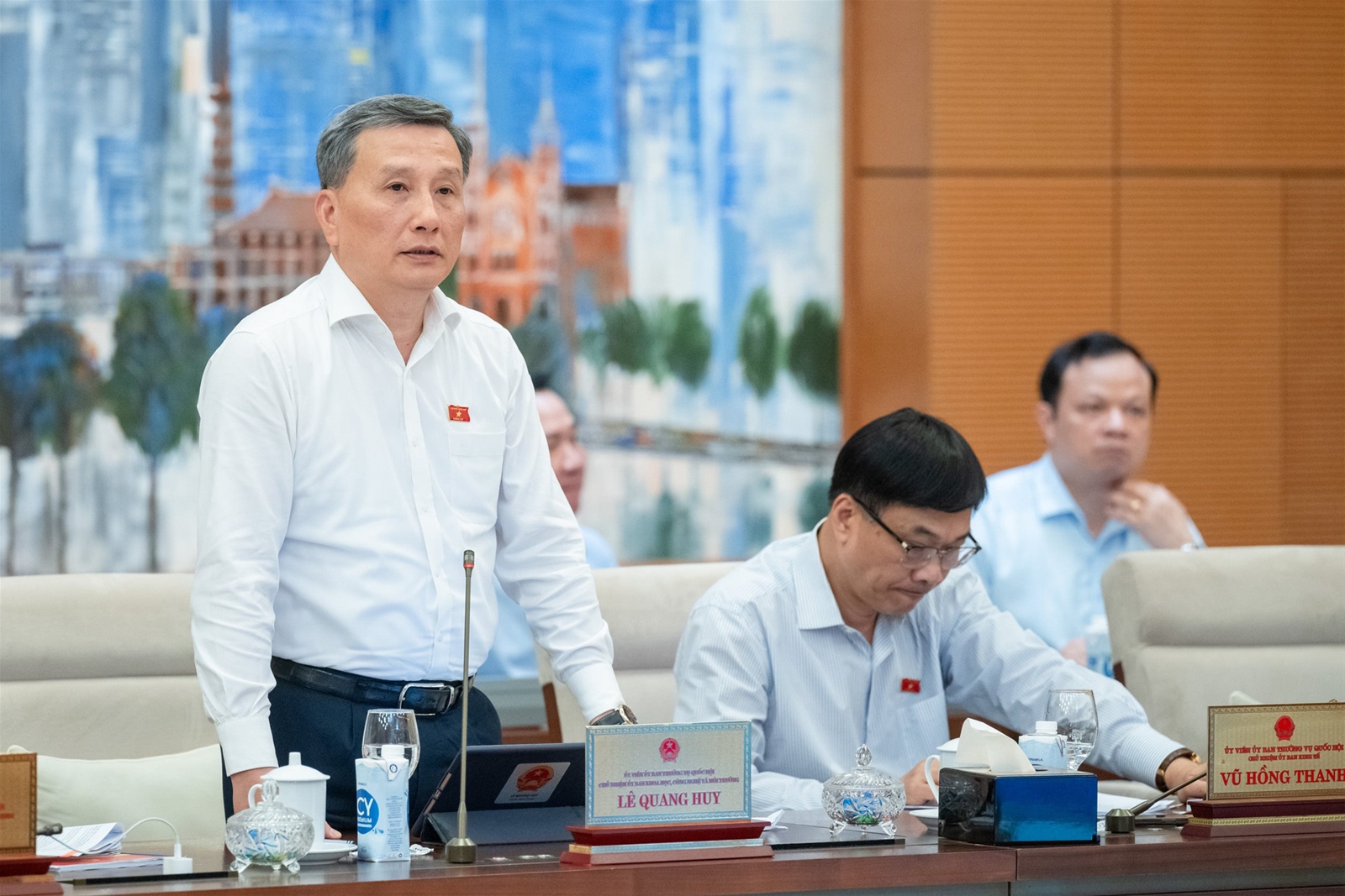 Ủy ban Thường vụ Quốc hội cho ý kiến về Dự án Luật Địa chất và Khoáng sản