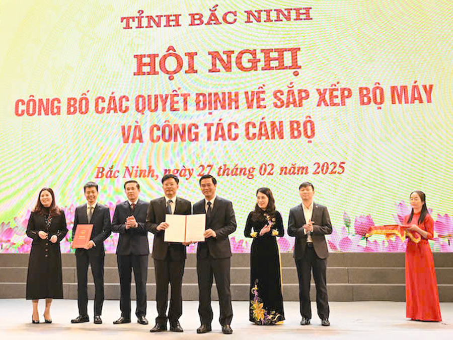 Bắc Ninh bổ nhiệm Giám đốc Sở Nông nghiệp và Môi trường