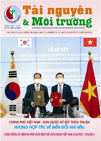 Tạp chí Tài nguyên và Môi trường số 11 (Kỳ 1 tháng 6 năm 2021)