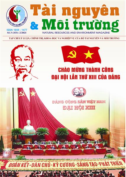 Tạp chí Tài nguyên và Môi trường số 3 tháng 2/2021