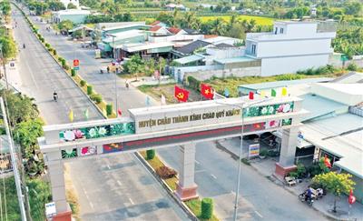 2 huyện của Long An và Đồng Nai đạt chuẩn nông thôn mới nâng cao