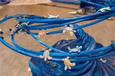 Ấn tượng triển lãm trưng bày 1.001 rùa biển làm từ gốm