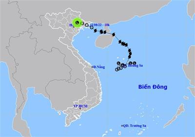 Áp thấp nhiệt đới tiếp tục suy yếu và tan dần