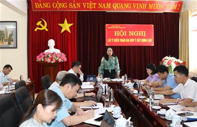 Bắc Kạn: Lấy ý kiến vào dự án Luật Tài nguyên nước (sửa đổi)