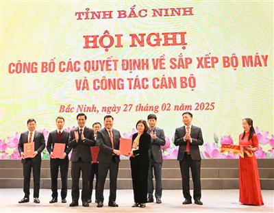 Bắc Ninh bổ nhiệm Giám đốc Sở Nông nghiệp và Môi trường