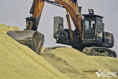 Bãi lưu huỳnh lộ thiên ngay tại Hà Nội